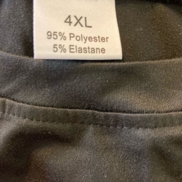 NIP Fall Long Sleeve Black & Orange Graphic T-shirt Plus  Size 4X - Picture 10 of 10